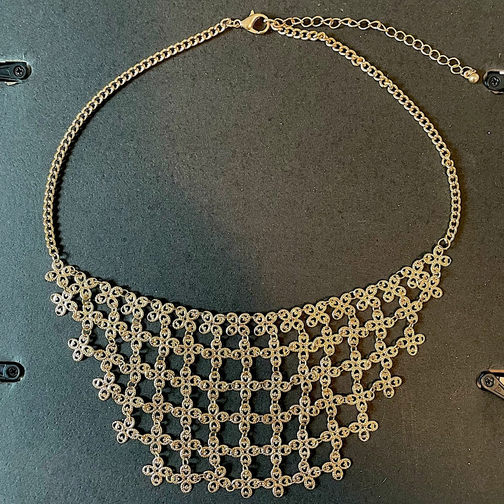 Gold Statement Necklace
